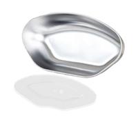 Bac à vapeur - Grille à vapeur en acier inoxydable en forme d'éventail | insert de pot de nourriture | boîte à vapeur | outil à vapeur pour riz avec couvercle pour petit déjeuner