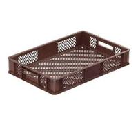 Bac Ajouré 600 x 400 x 100 mm Marron - Matériel CHR Pro