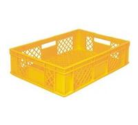 Bac Ajouré 600 x 400 x 150 mm Jaune - Matériel CHR Pro