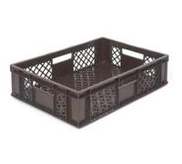 Bac Ajouré 600 x 400 x 150 mm Marron - Matériel CHR Pro