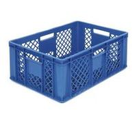 Bac Ajouré 600 x 400 x 240 mm Bleu - Matériel CHR Pro