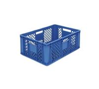 Bac Ajouré 600 x 400 x 240 mm Bleu - Matériel CHR Pro