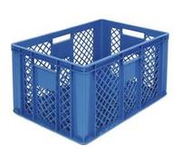 Bac Ajouré 600 x 400 x 320 mm Bleu - Matériel CHR Pro