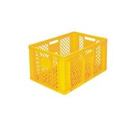 Bac Ajouré 600 x 400 x 320 mm Jaune - Matériel CHR Pro