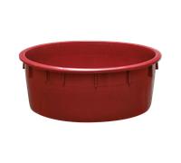 Bac alimentaire animaux rond renforcé 110 litres