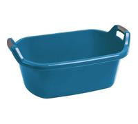 Bac Alimentaire - Curver - Bol Ovale 55L - Couleur Bleu - Poignées Antidérapantes - Rectangulaire