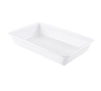 Bac alimentaire en plastique blanc 8 litres