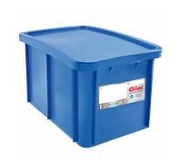 Bac alimentaire renforcé avec couvercle 55 litres