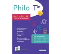 Bac assuré - Philosophie Terminale Conçu par des enseignants - Nouvelle édition conforme au programme - Collectif - Rue Des Ecoles - broché - Scolaire / Universitaire