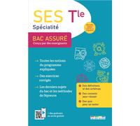 Bac Assuré - SES Spécialité Terminale Conçu par des enseignants - Collectif - Rue Des Ecoles - broché - Scolaire / Universitaire