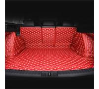 Bac Coffre Couverture De Coffre Voiture pour Peugeot 2008 2020 2021 2022, Tapis Intérieur Complet Tapis Coffre Voiture(Rouge)