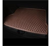 Bac Coffre pour BMW X5 2008 2009 2010 2011 2012 2013 7 Places Coffre pour Cargo Doublure Cuir Compartiment Voiture Tapis Boue Tapis Coffre Voiture(Brown L)
