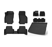 Bac Coffre pour VW pour Golf 8 2021 2022 2023 2024 2025 Tapis SoEt Tapis Coffre TPE Protection Toutes Saisons Antidérapants Double Couche Trunk Liner Mat(7PCS Full Set)