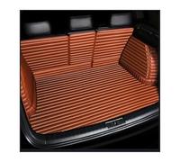 Bac Coffre pour VW pour Sharan 2012 2013 2014 2015 2016 2017 2018 2019 Tapis Coffre sur Mesure À Couverture Intégrale Accessoires Détails Intérieurs Trunk Liner Mat(Marron)