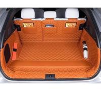 Bac Coffre Tapis Coffre Arrière Doublure Coffre Arrière pour Xpeng pour G6 2024-2026 Protection Chargement Modification Intérieure Cuir Trunk Liner Mat(Brown Full,2024)