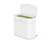Bac compost simplehuman, bac amovible et de comptoir, 4 litres / 1,06 gallon, blanc
