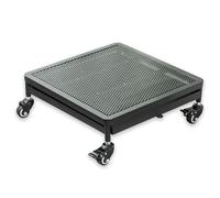 Bac Condensat Clim avec Bac Vidange et roulettes pour Récupérer Les Déversements ou Les Fuites des Réfrigérateurs et Climatiseurs(Black,50 * 60 * 14cm/20 x 24 x 6 in)