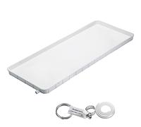 Bac Condensat Clim, Bac de Vidange d'eau de Condensation, Plateau en Plastique de Coussin D'égouttement de Climatiseur Mobile (Color : White2m, Size : B)