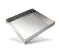 Bac Condensat Clim Extérieur en Acier Inoxydable 304 Plaque Polyvalent | Bac de Vidange pour Machine à Laver Le Linge Soudure Étanche, Our Climatiseur, Machine, Cuisine(50x120cm(20x47in))