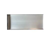 Bac Condensat Clim INOX Bac À Eau pour Climatiseur, Recuperateur De Chaleur Bac Vidange, Bac À Condensat Pompe À Chaleur, Convient Aux Climatiseurs De Fenêtre (Size : 83 * 35 * 3cm)