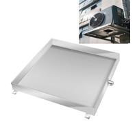 Bac condensat clim inoxydable 304, Bac de Récupération Bac de Récupération des Condensats, mini-splits et systèmes de pompe à chaleur(60x60x4cm/23.6x23.6x1.6in)