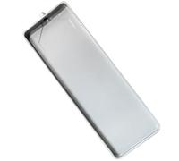 Bac Condensat Pompe a Chaleur, Bac de Récupération en Fer Galvanisé pour Climatiseur Intérieur, Installation Facile pour un Usage Domestique(81x24cm/32x9in)