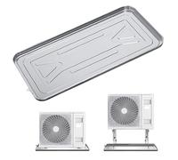 Bac Condensat Pompe a Chaleur Bac de Vidange Bac Condensat Clim en Acier Inoxydable Bac Collecteur de Climatiseur(84x38x3cm/33x14x1in)