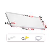 Bac Condensat pour Climatisation, Bac de Climatiseur, avec Kit de Drainage, Charge Stable, Applicable Aux Unités de Climatisation Intérieures et Extérieures 1-5P(Small)