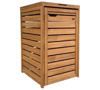 Bac conteneur bois Lex marron 1x240L