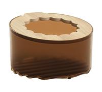 Bac de Bain De Sable Pour Petits Animaux - Accessoires De Nettoyage Et De Bain Pour Hamsters, Hamsters Nains | Bain De Sable Pour Hamster Avec Couvercle Transparent | Hamster Bathbox Cage Terrarium