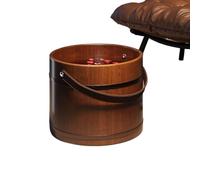 Bac De Bain Pour Pieds En Bois Bassin De Pédicure Anti Stress En Tonneau
