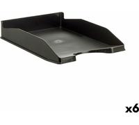 Bac de classement Archivo 2000 noir A4 plastique (6 pièces)