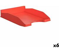 Bac de classement Archivo 2000 Rouge A4 plastique (6 pièces)