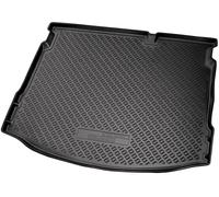 Recambo Tapis Coffre Voiture en Caoutchouc de Qualité Supérieure pour Qashqai J10 | 2007-2013 | avec Roue d'Urgence ou Kit de Panne | Ajustement Parfait avec Bord
