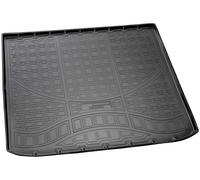 Recambo Tapis Coffre Voiture en caoutchouc de qualité supérieure pour Opel Zafira C Tourer | 5-7 sièges | année de construction 2011-2019 | Ajustement parfait avec bordure