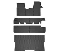 Bac de coffre et tapis de sol en caoutchouc sur mesure pour Fiat Talento à partir de 2016 L1 + protection de voiture MONTEUR