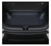Bac de Coffre pour BYD, pour Dauphin, pour Mini 2025 Tapis Coffre Voiture en Cuir, Couverture Complète, Doublure Chargement, Accessoires Tapis de Coffre(Black and Black B)