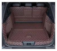 Bac de Coffre pour BYD, pour Song, pour Plus, pour DMI Tapis Coffre Personnalisés en Cuir, Doublure Chargement, Couverture Intérieure Tapis Coffre Voiture(E)