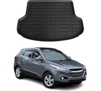 Bac de coffre pour Hyundai ix35 2010-2015 Caoutchouc TPE noir