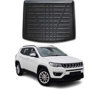 Bac de coffre pour Jeep Compass 2017-2025 caoutchouc TPE noir