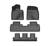 Bac de Coffre pour Lexus RX 450HL 7 Sièges 2020 2021, D'intérieur Automobile Tapis Sol Voiture en Caoutchouc TPE, Revêtement Coffre Tapis de Coffre Voiture(Style A)