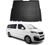 Bac de coffre pour Peugeot Expert Traveller 2017-2024 Caoutchouc TPE