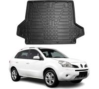 Bac de coffre pour Renault Koleos 2008-2018 Caoutchouc TPE Noir