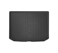 Bac de coffre pour voiture DryZone compatible avec Audi A3 RS3 2014-2019 sur mesure en caoutchouc | Remarque : sans plancher coffre supplémentaire | Type de voiture : hatchback | Robuste et durable