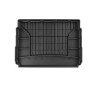 Bac de coffre pour voiture ProLine 3D compatible avec Citroën EC4 2021 sur mesure en caoutchouc | Note: coffre supérieur | Type de voiture : hatchback | Matériau TPE durable | Bords plus élevés