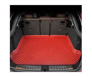 Bac de Coffre pour VW pour Golf 6, pour Golf 7, pour Break, Voiture Familiale, Voiture Familiale, Accessoires Intérieurs Tapis Coffre Voiture Tapis Coffre(Red)