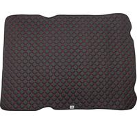 Bac de coffre Tapis de coffre en similicuir pour BMW Série 5 G30 2017-2024 Noir Rouge
