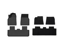 Bac de Coffre Tapis Sol Antidérapant en TPE, pour Tesla, pour Nouveau pour Modèle Y, pour Juniper 2025, Tapis Bagages, Coussinets Pieds Tapis de Coffre Voiture(Style 5,LHD)