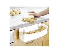 Wenko Bac de collecte pour déchets à accrocher au placard de cuisine 32,5 x 9 x 17,5 cm