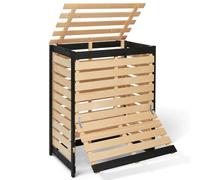 IDMarket – Bac de compostage en bois 360L